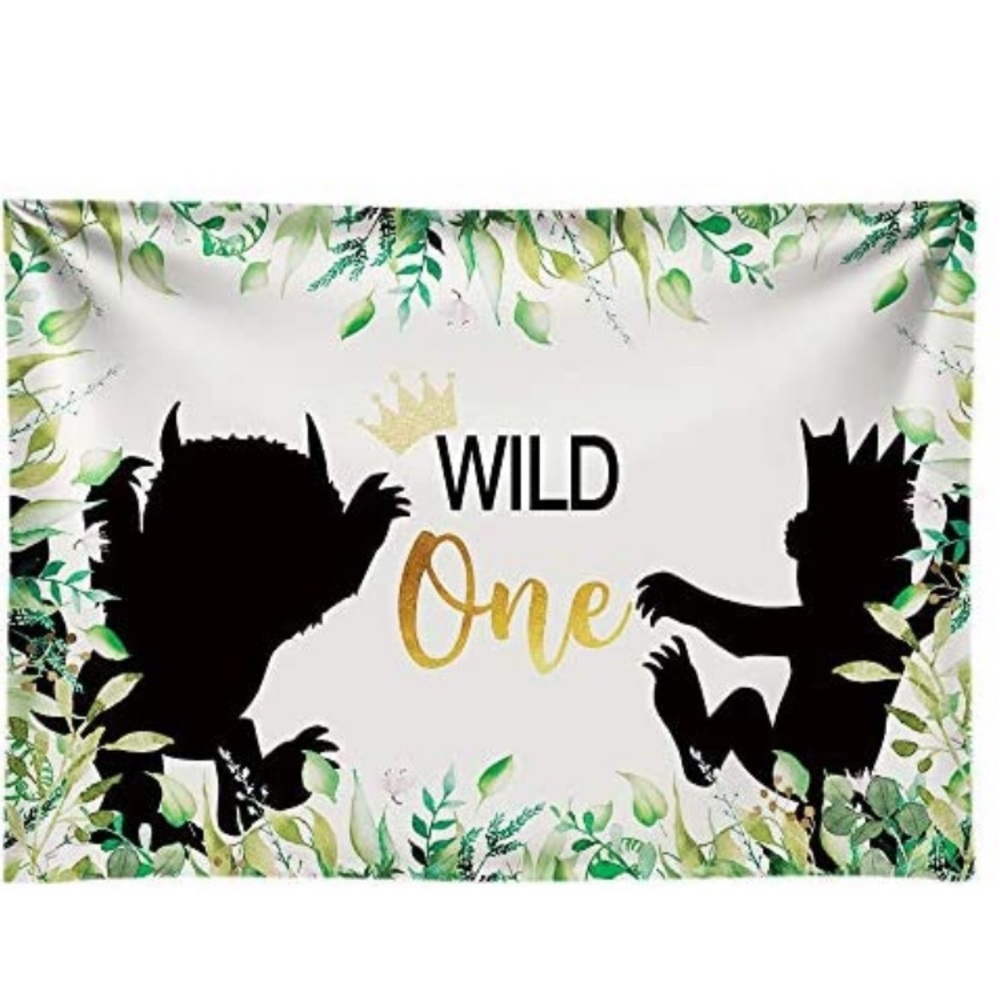 SOLD Wild one birthday banner